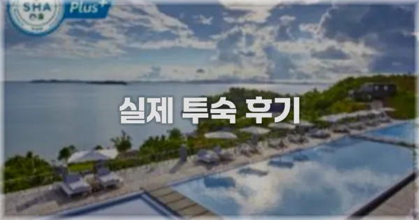 💬 실제 투숙 후기