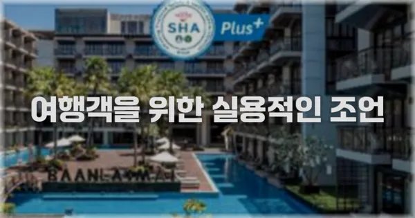 여행객을 위한 실용적인 조언
